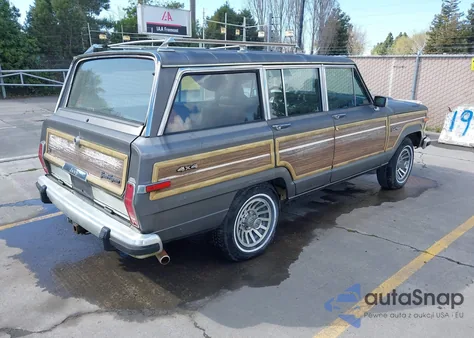 1989 Jeep Grand Wagoneer z USA, uszkodzony, nr VIN 1J4GS5871KP109515